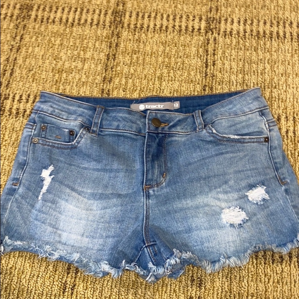 Trent girls jean shorts
